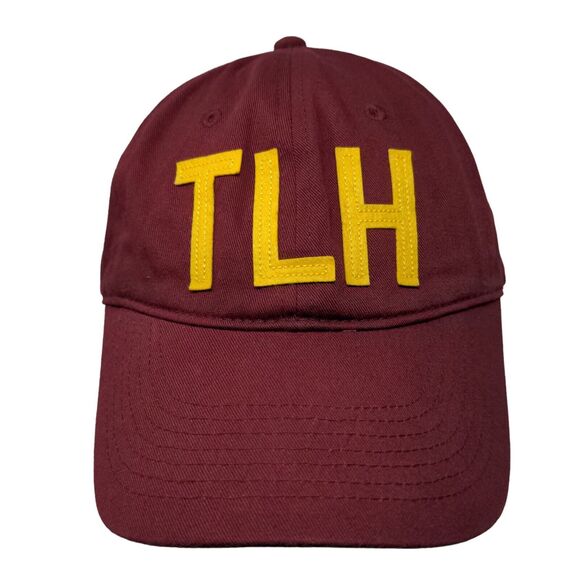 TLH Aviate Slideback Hat Red OSFM Embroidered Adjustable 6 Panel - Picture 1 of 7